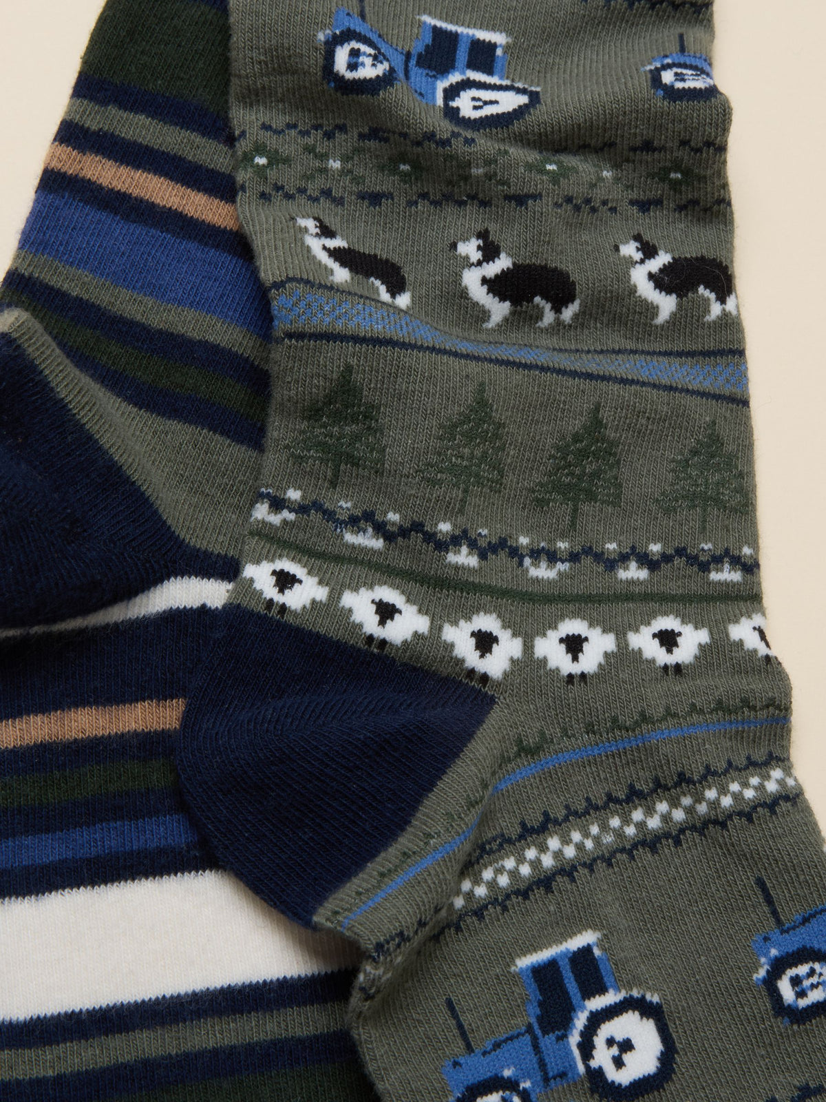 Joules Kingsbury Men's 2 Pack Socks