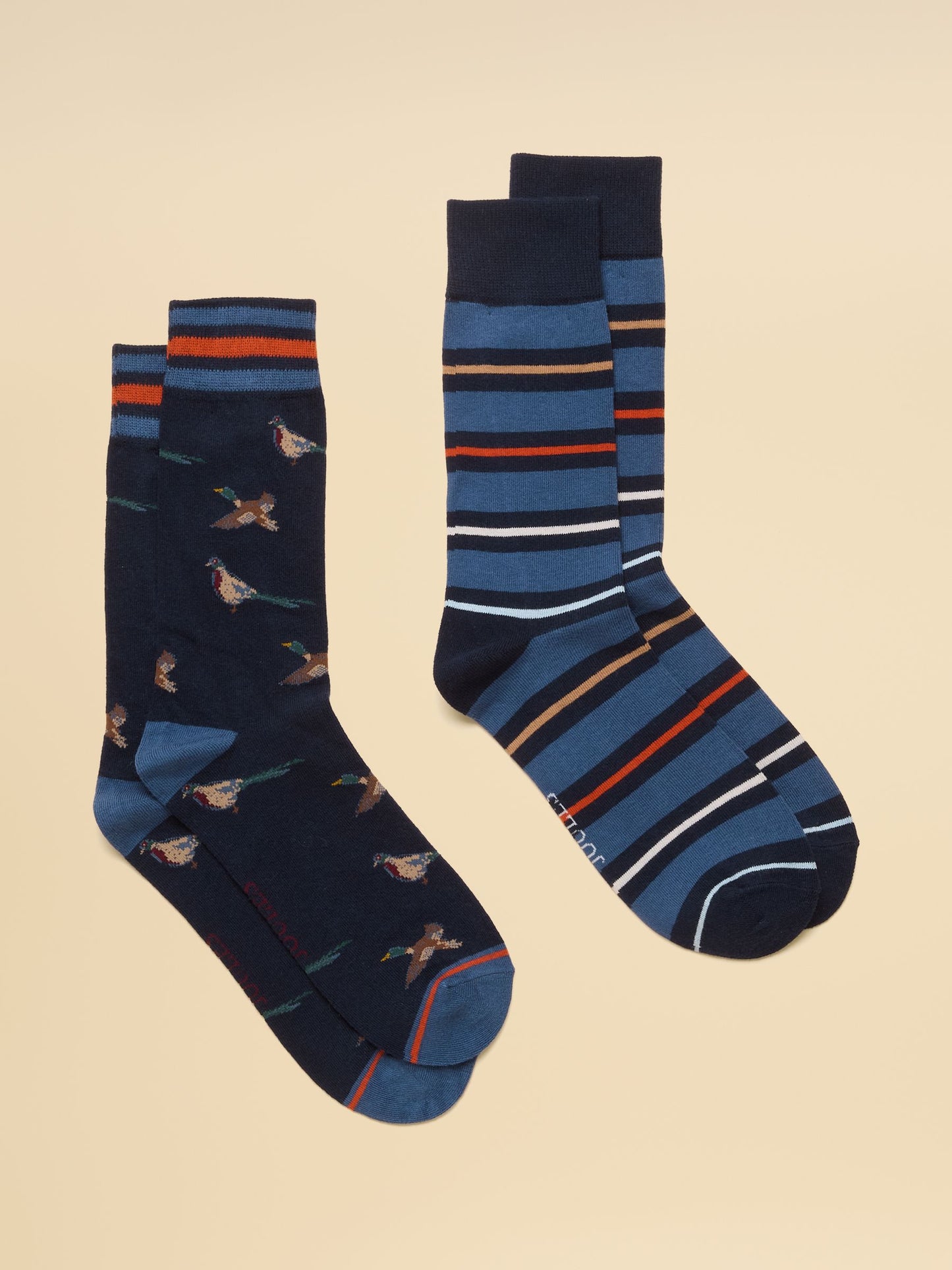 Joules Kingsbury Men's 2 Pack Socks