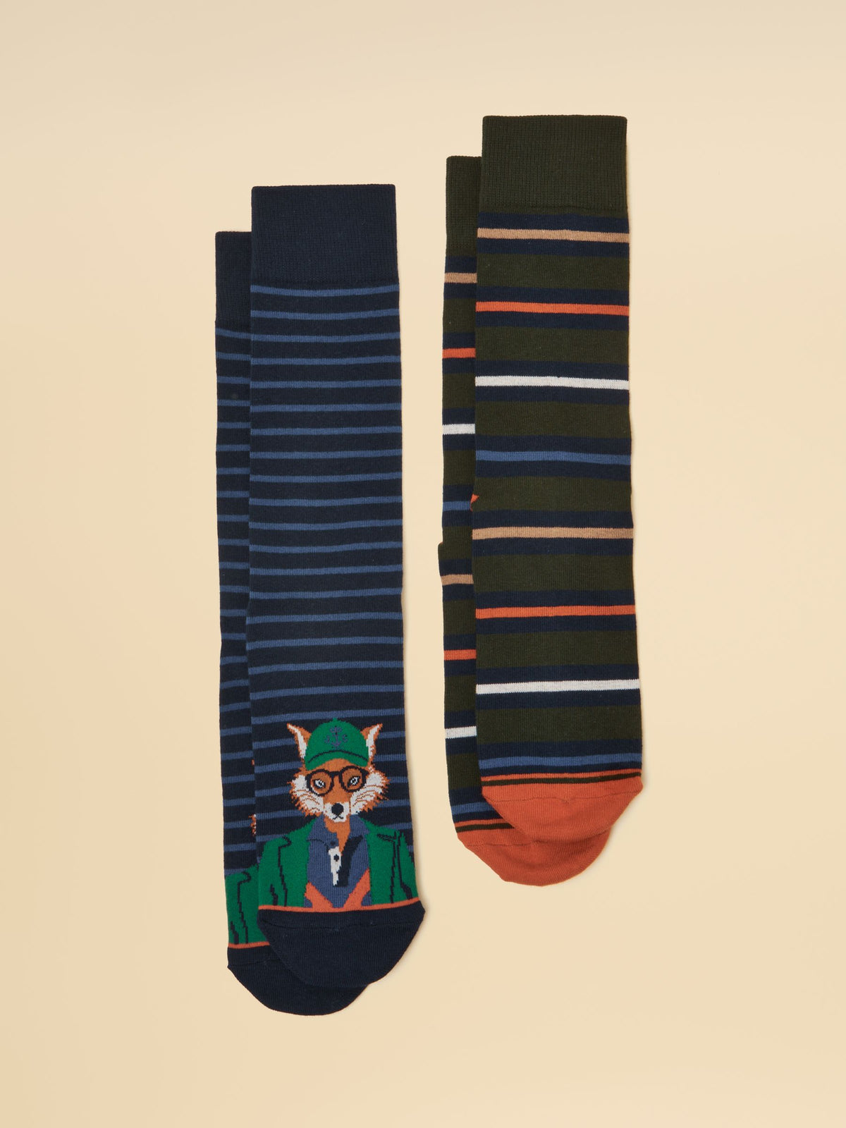 Joules Kingsbury Men's 2 Pack Socks