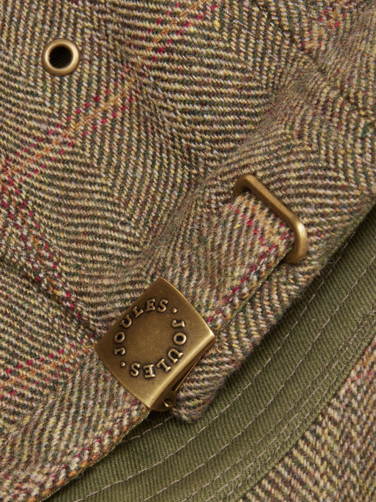 Joules Perry Tweed Baseball Cap
