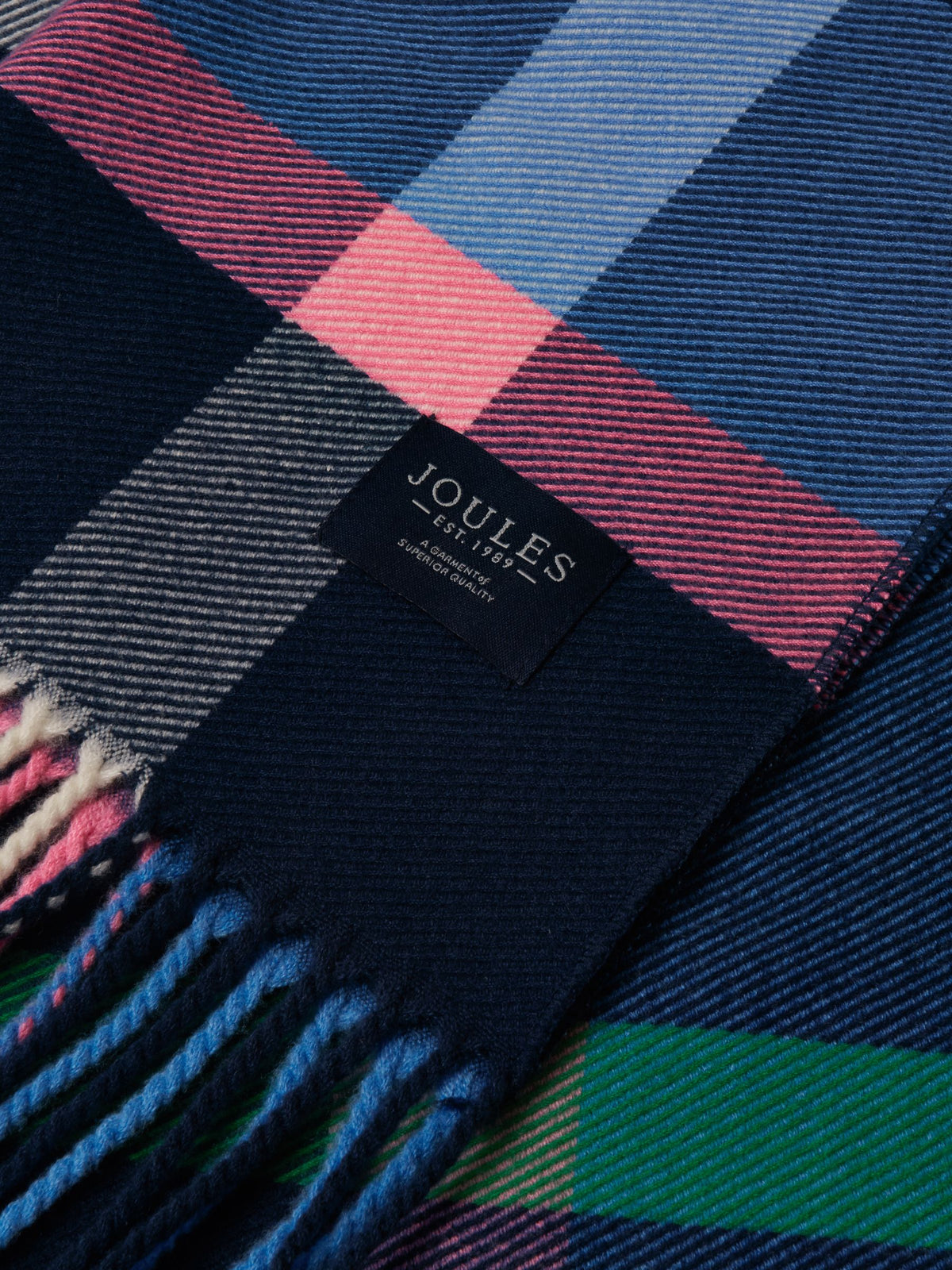 Joules Langtree Check Scarf
