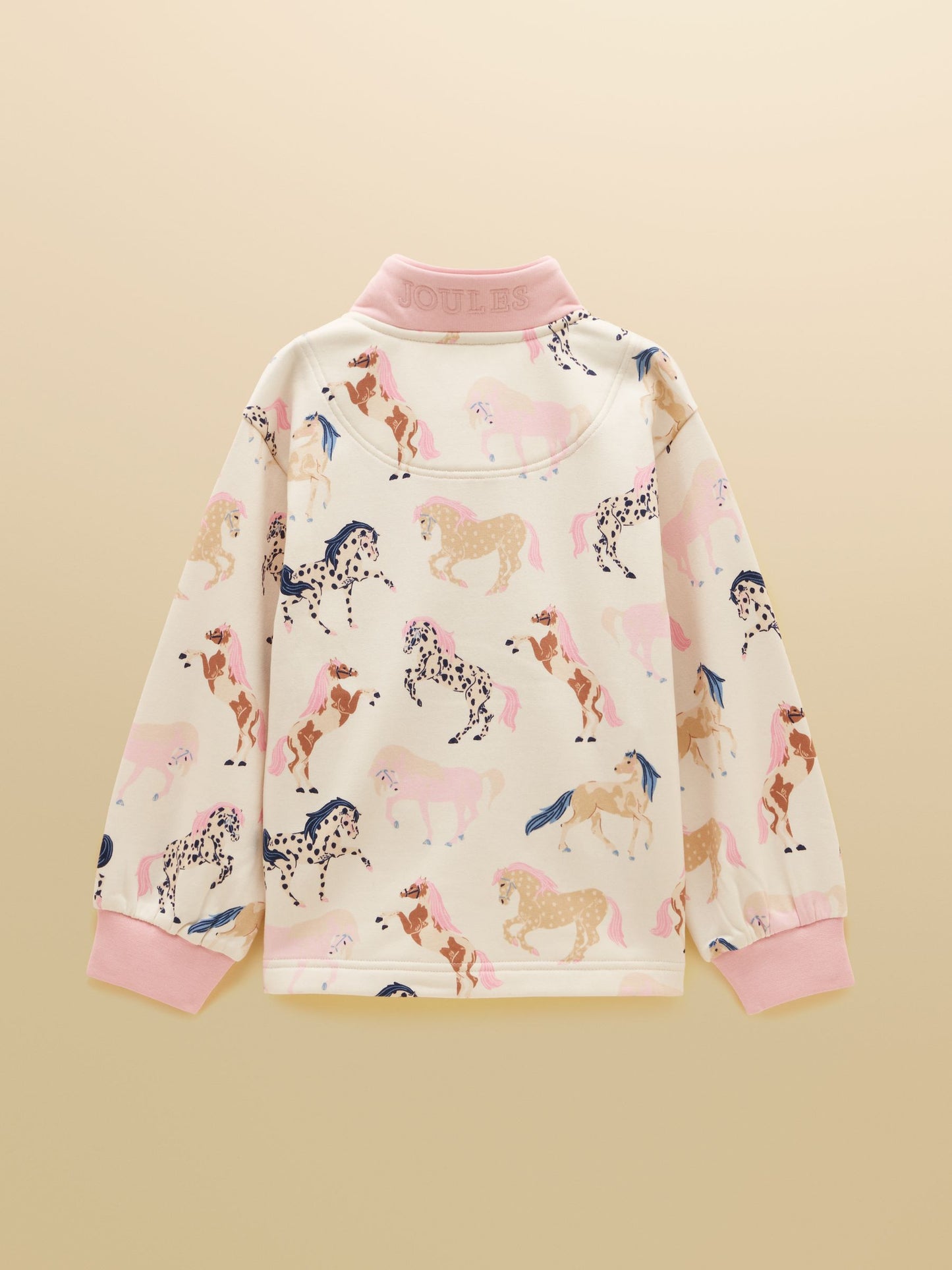 Joules Girls Burnham Funnel Neck Sweatshirt