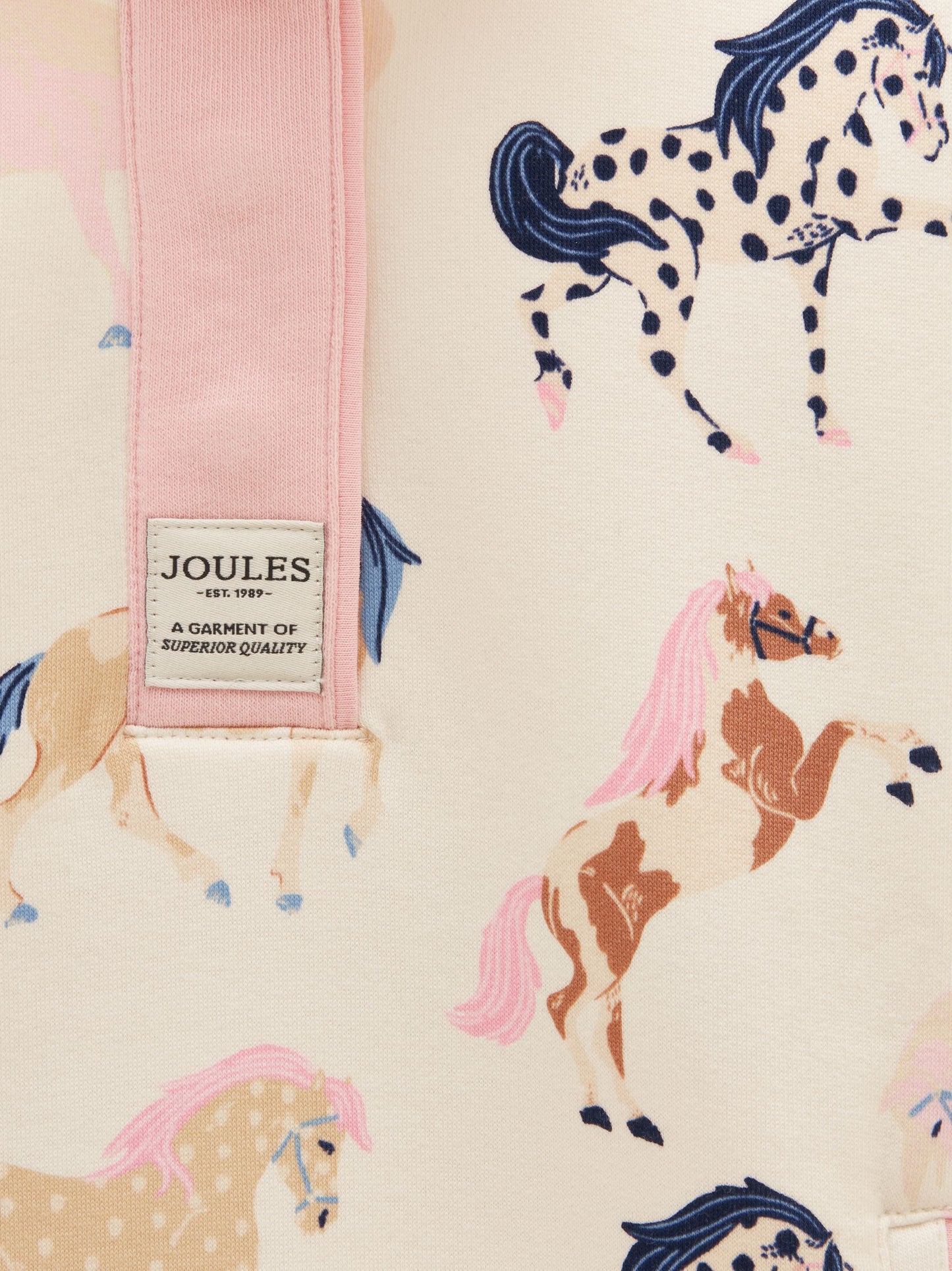 Joules Girls Burnham Funnel Neck Sweatshirt