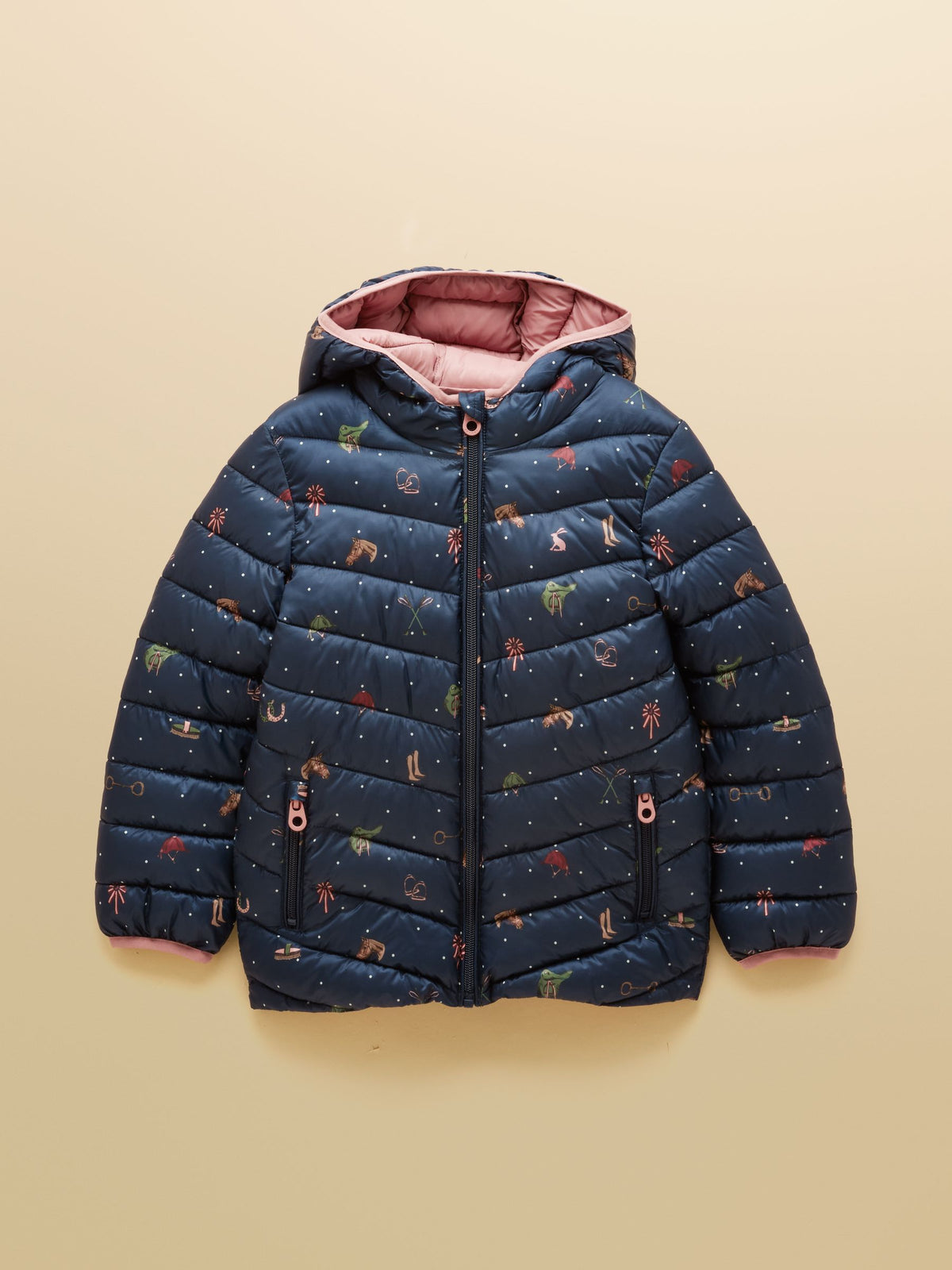 Joules Cairn Kids Showerproof Padded Coat