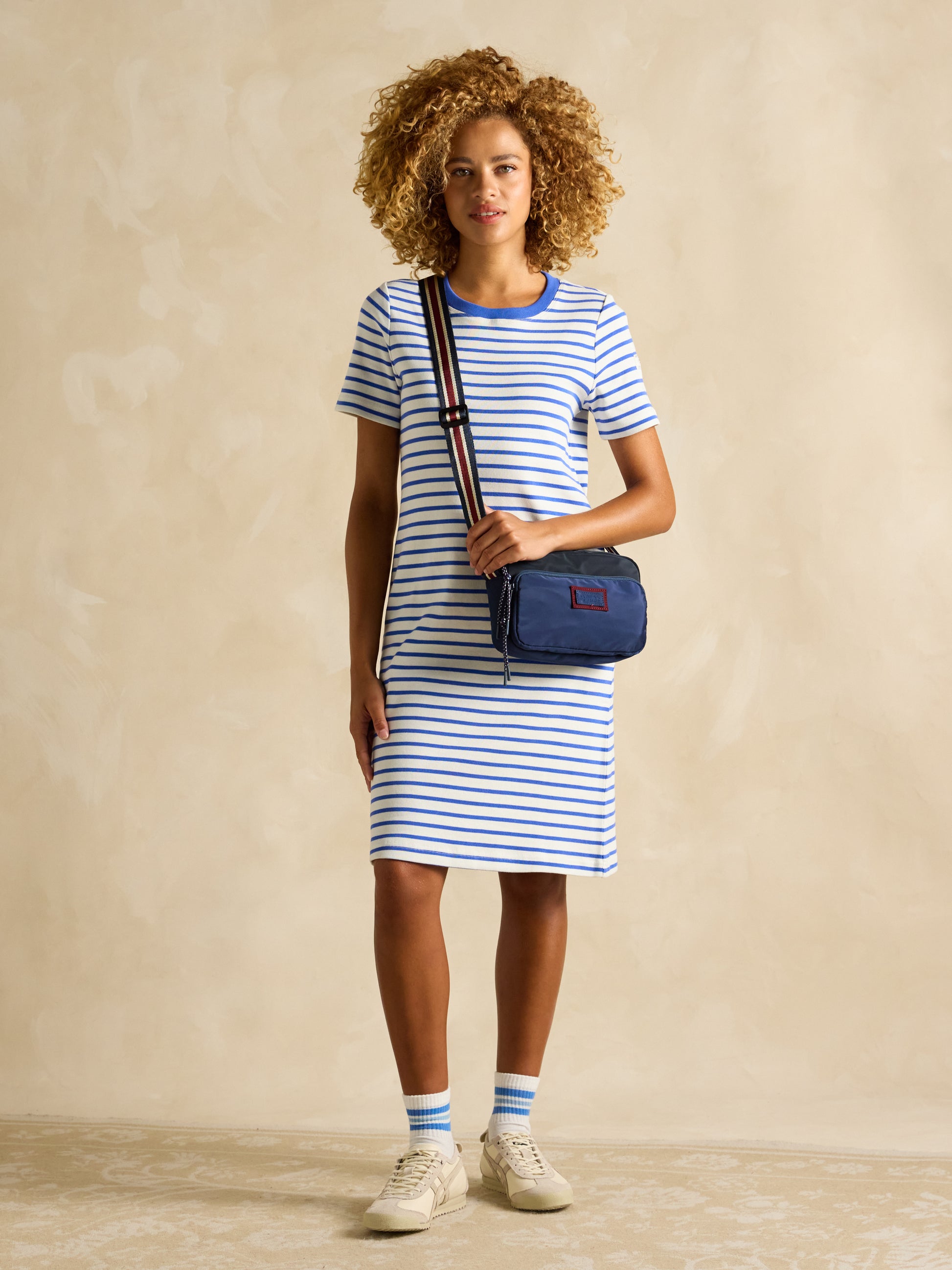 Joules Eden Jersey T-Shirt Dress - Main Image