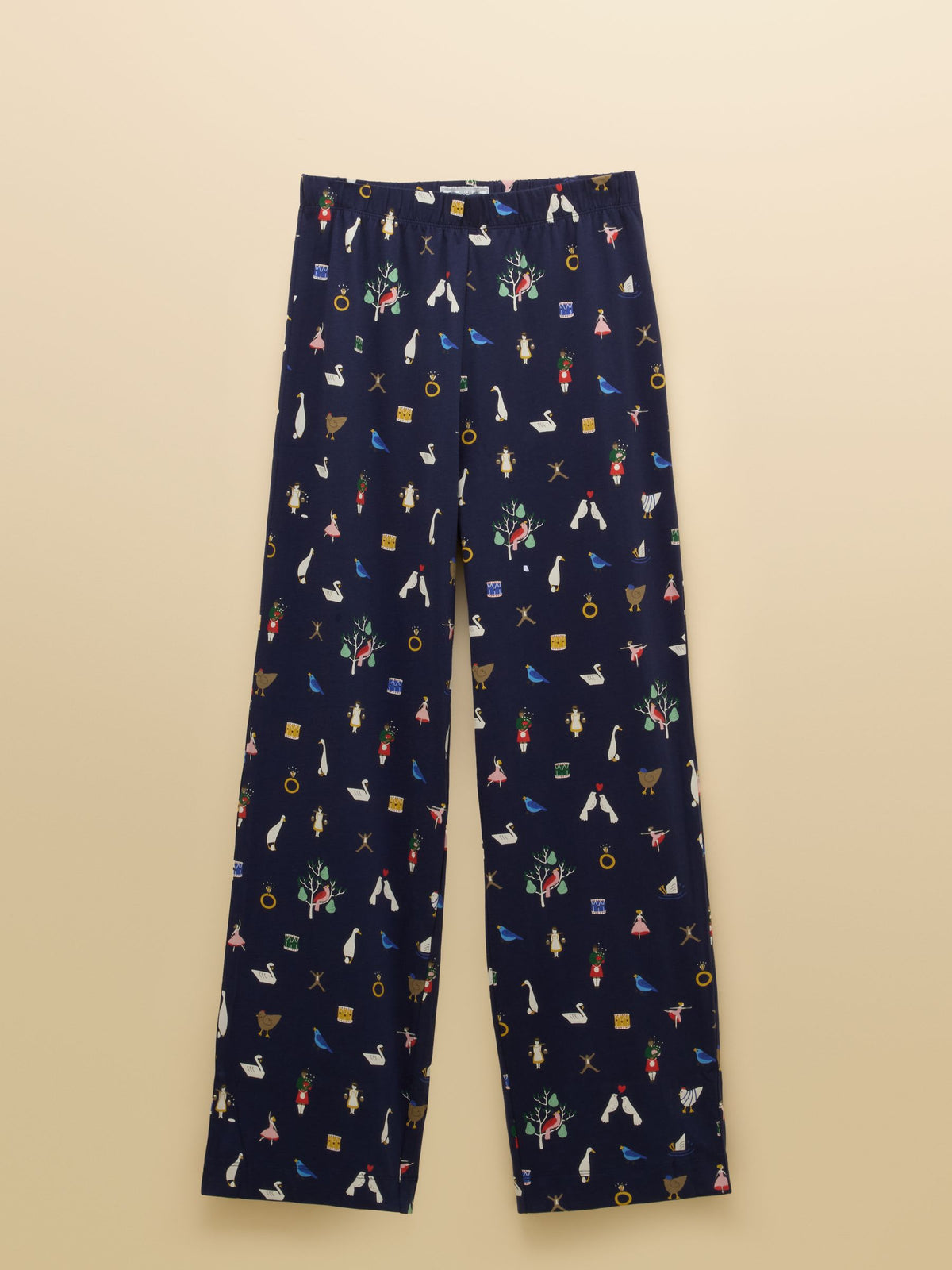 Joules Lyla Long Sleeve Jersey Cotton Pyjama Set