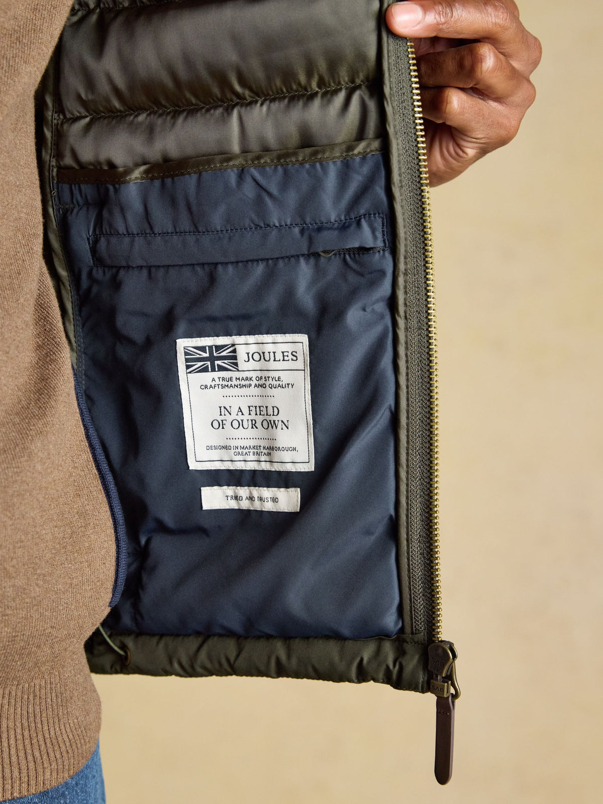 Joules Heritage Mens Padded Gilet
