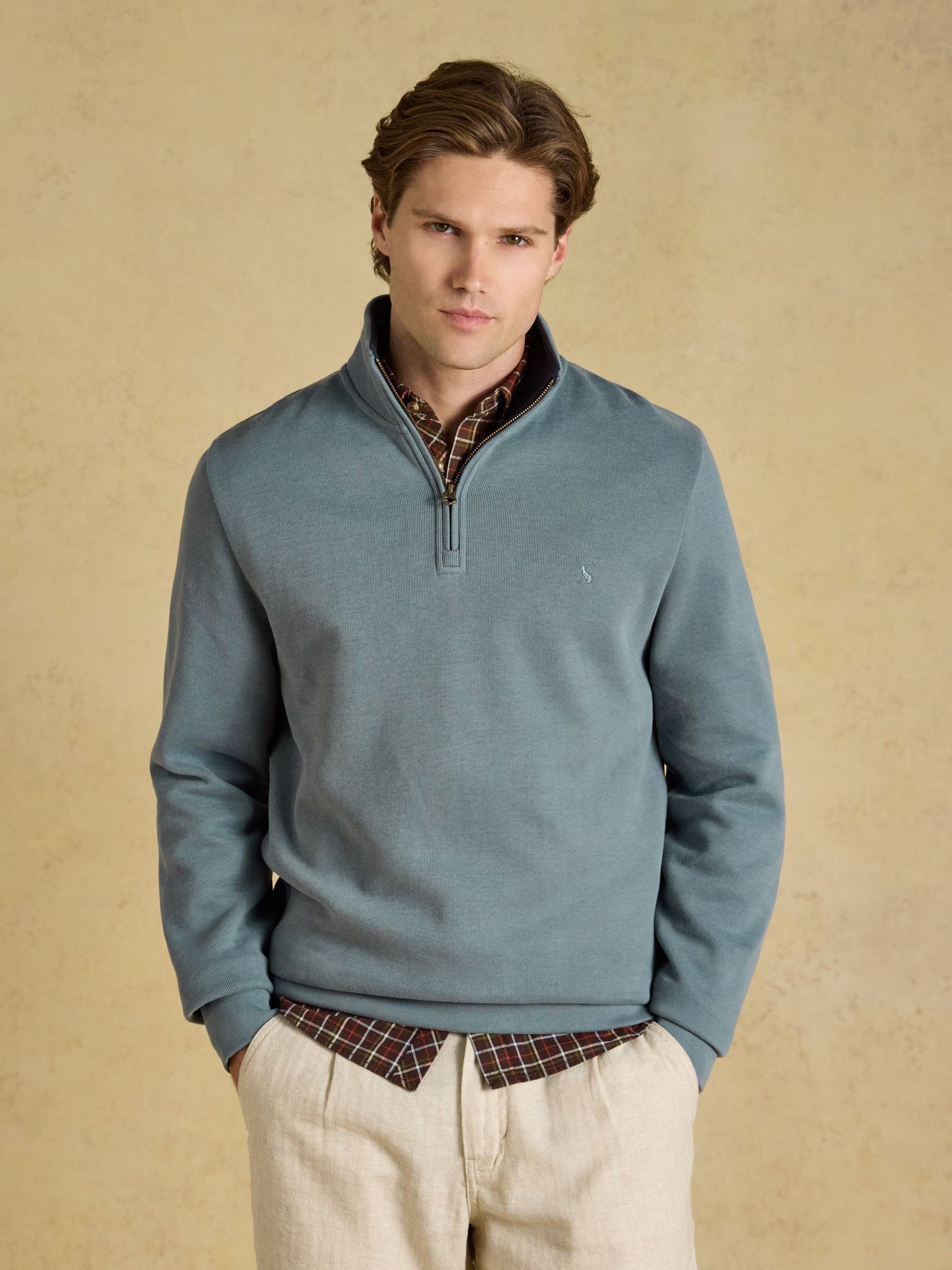 Joules Alistair Zip-Neck Sweatshirt
