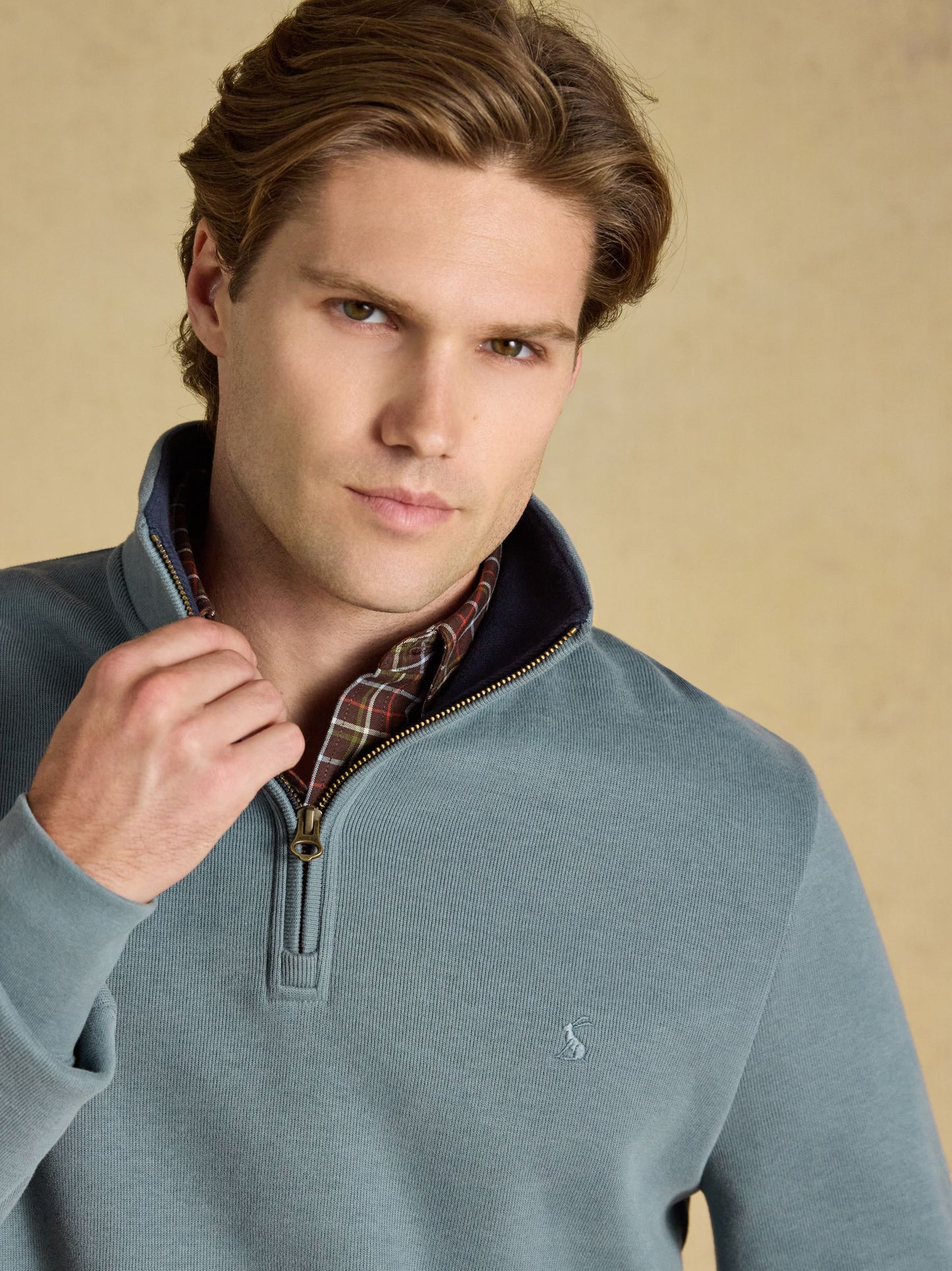 Joules Alistair Zip-Neck Sweatshirt