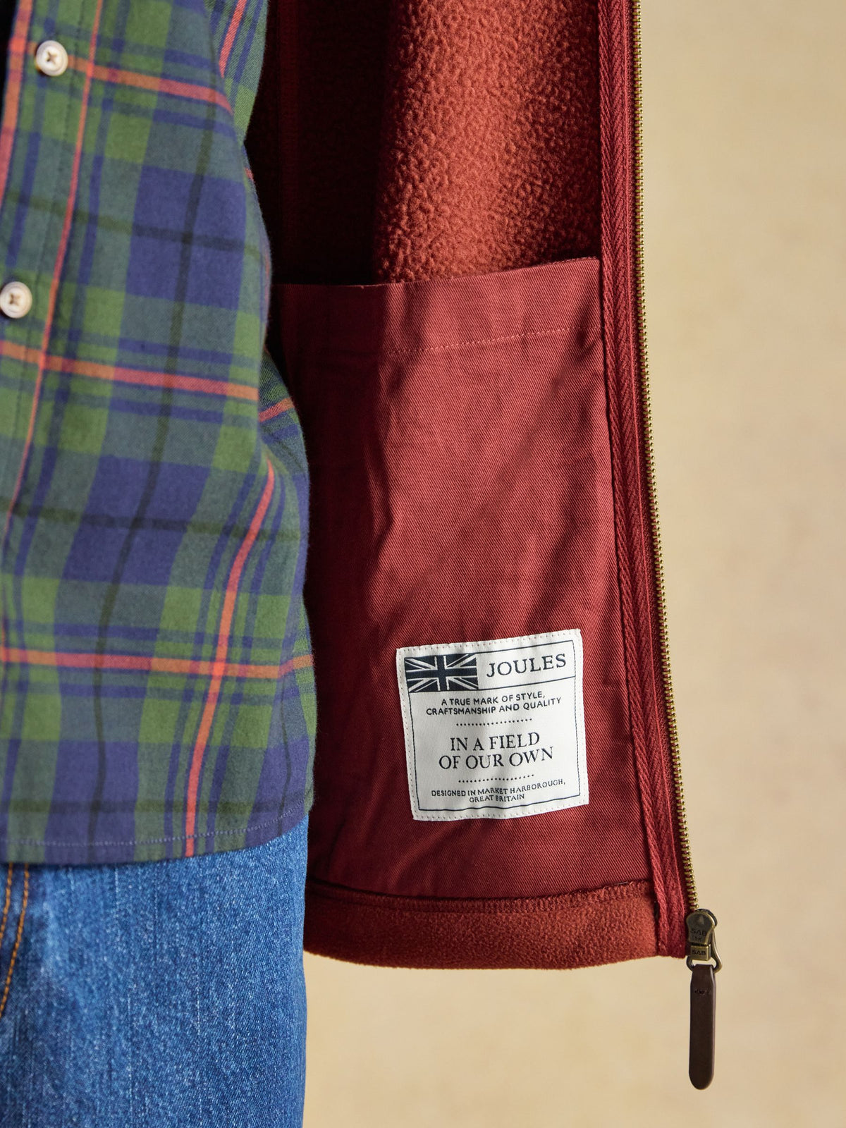 Joules Men's Heritage Fleece Jacket