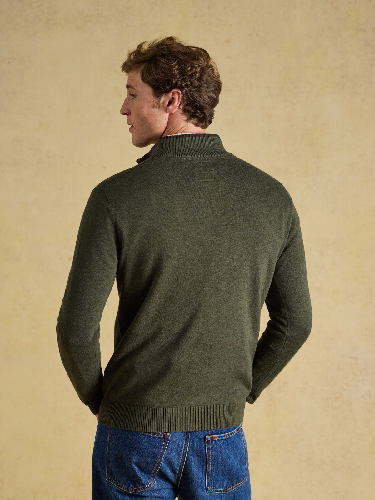 Joules Hillside Quarter Zip Knitted Jumper