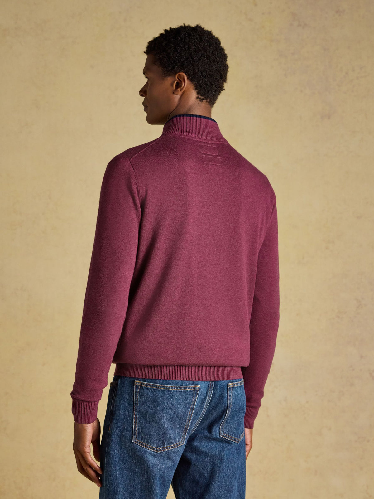 Joules Hillside Quarter Zip Knitted Jumper