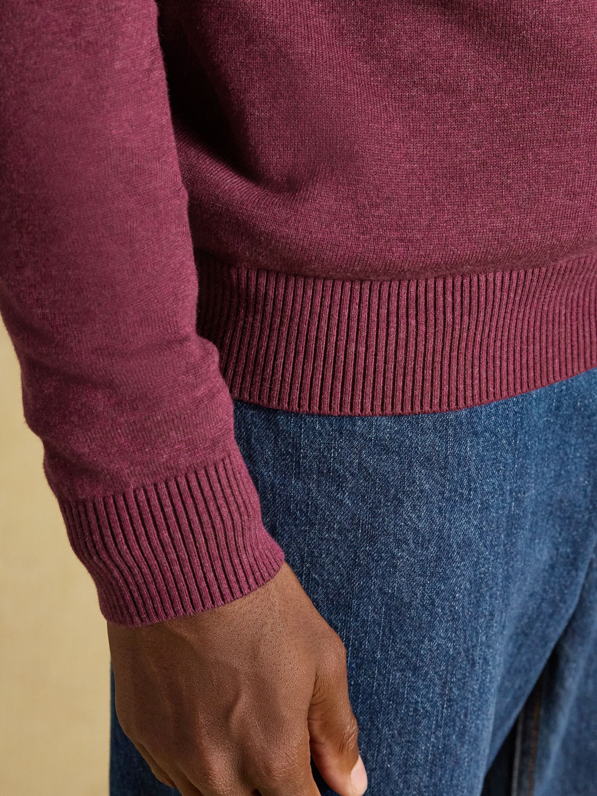 Joules Hillside Quarter Zip Knitted Jumper