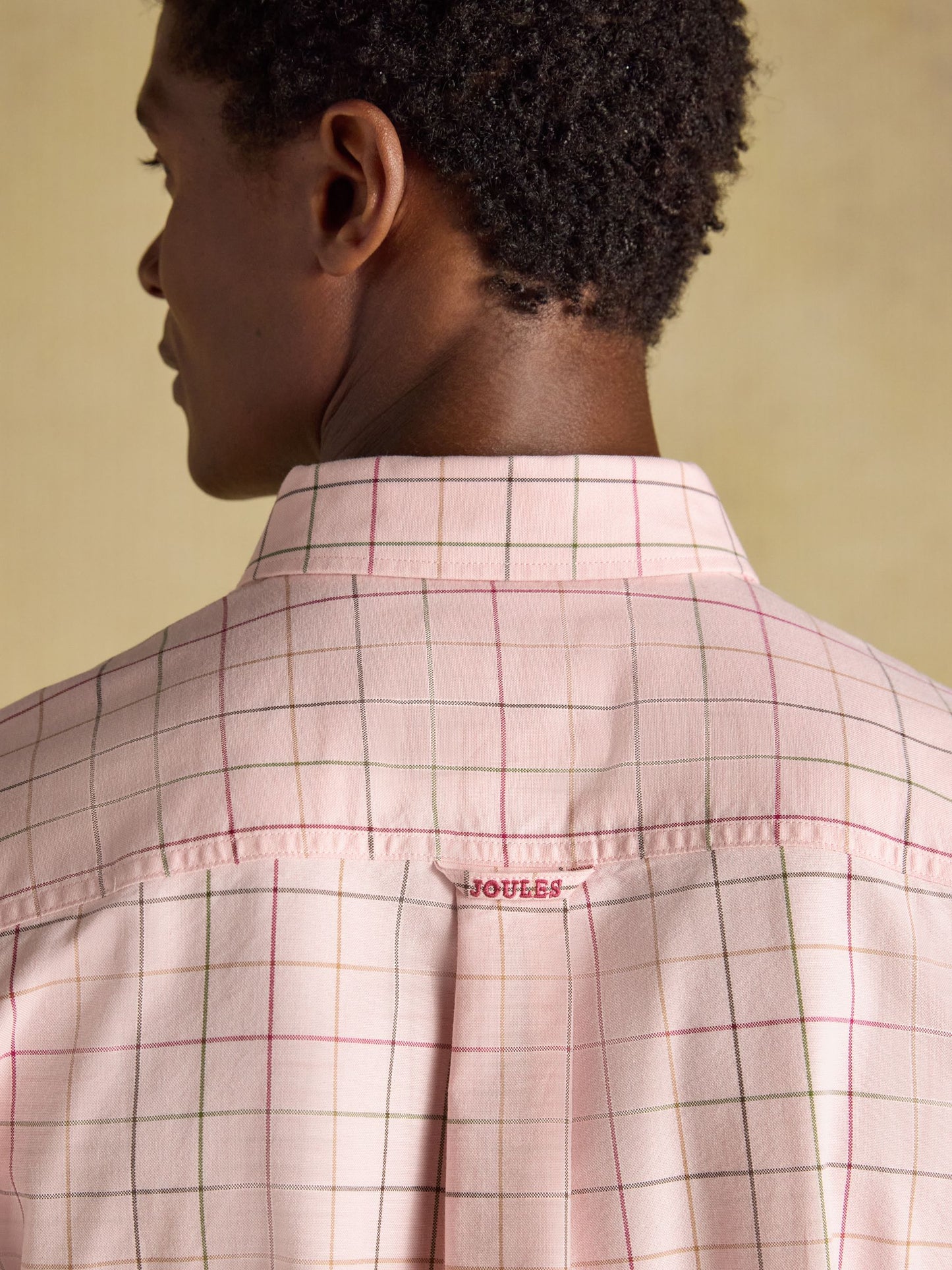 Joules Checked Classic Fit Cotton Oxford Shirt