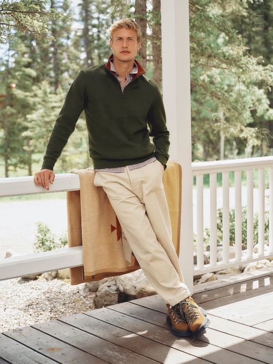 Joules Alistair Zip-Neck Sweatshirt