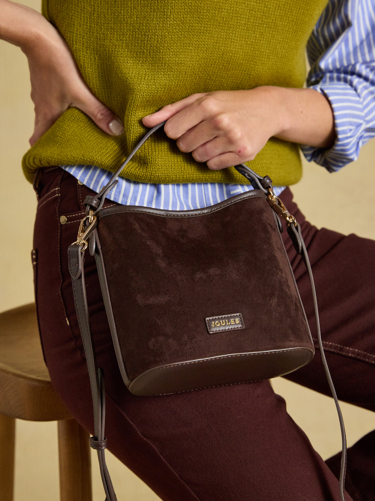 Joules Slouch Bucket Bag