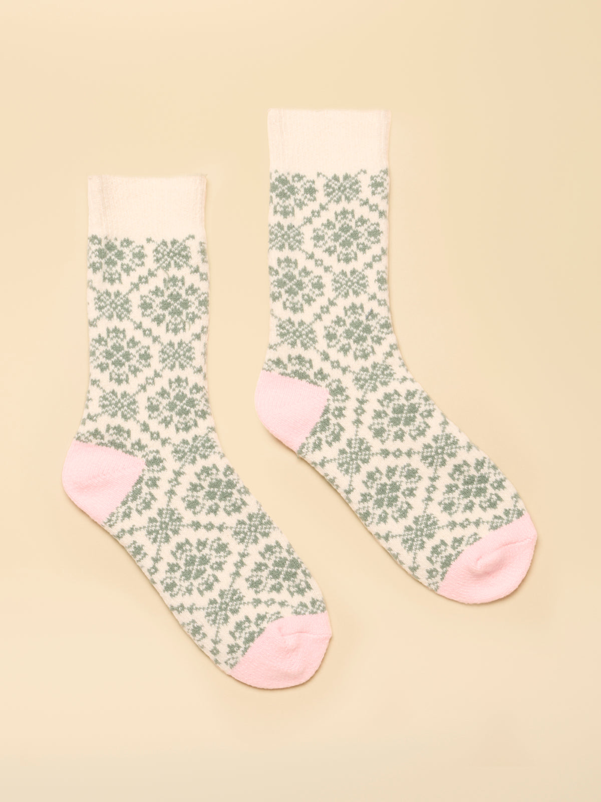 Joules Womens Cosy Intarsia Fleece Boot Socks
