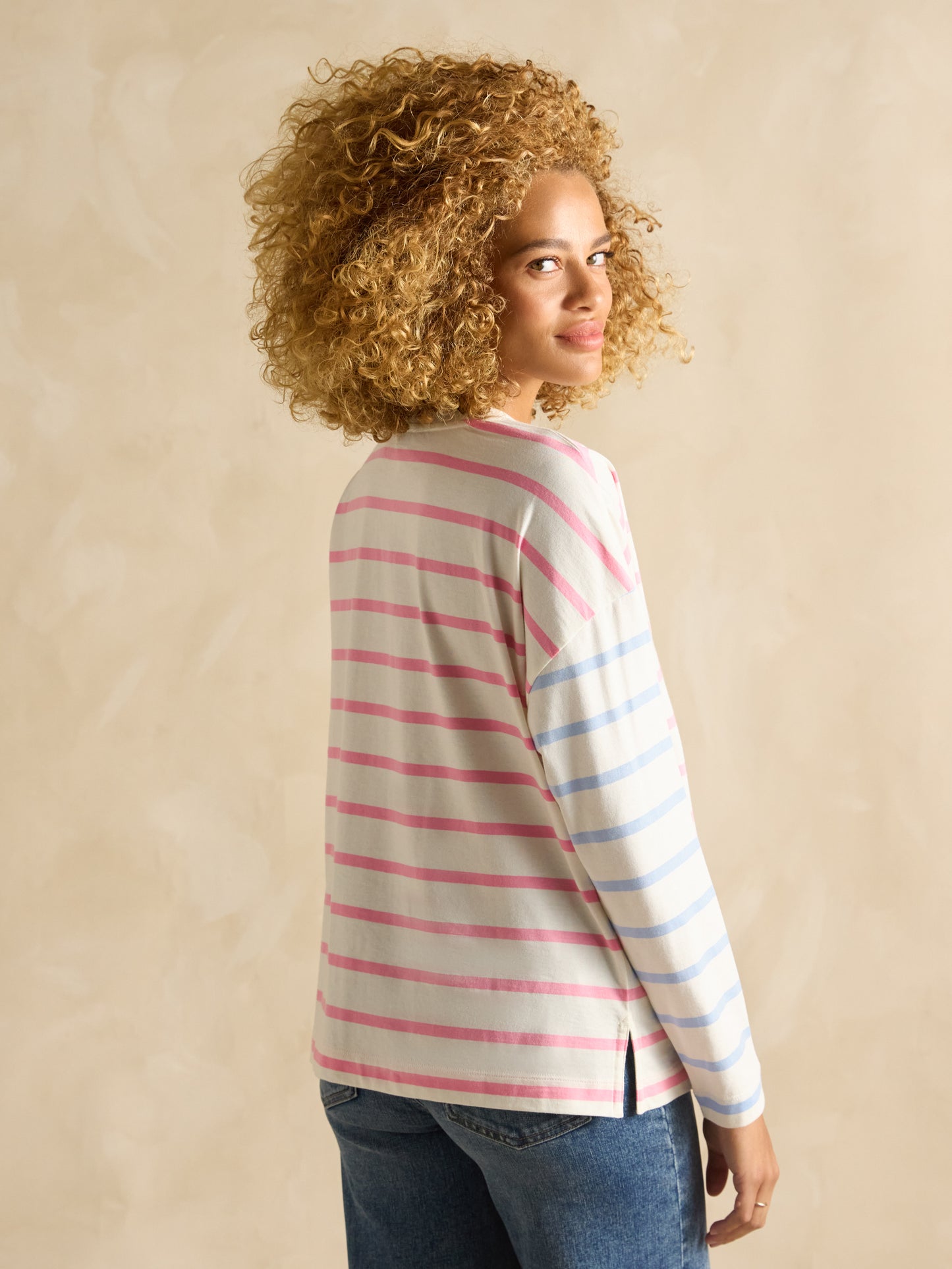 Joules Ellie Long Sleeve Jersey Top