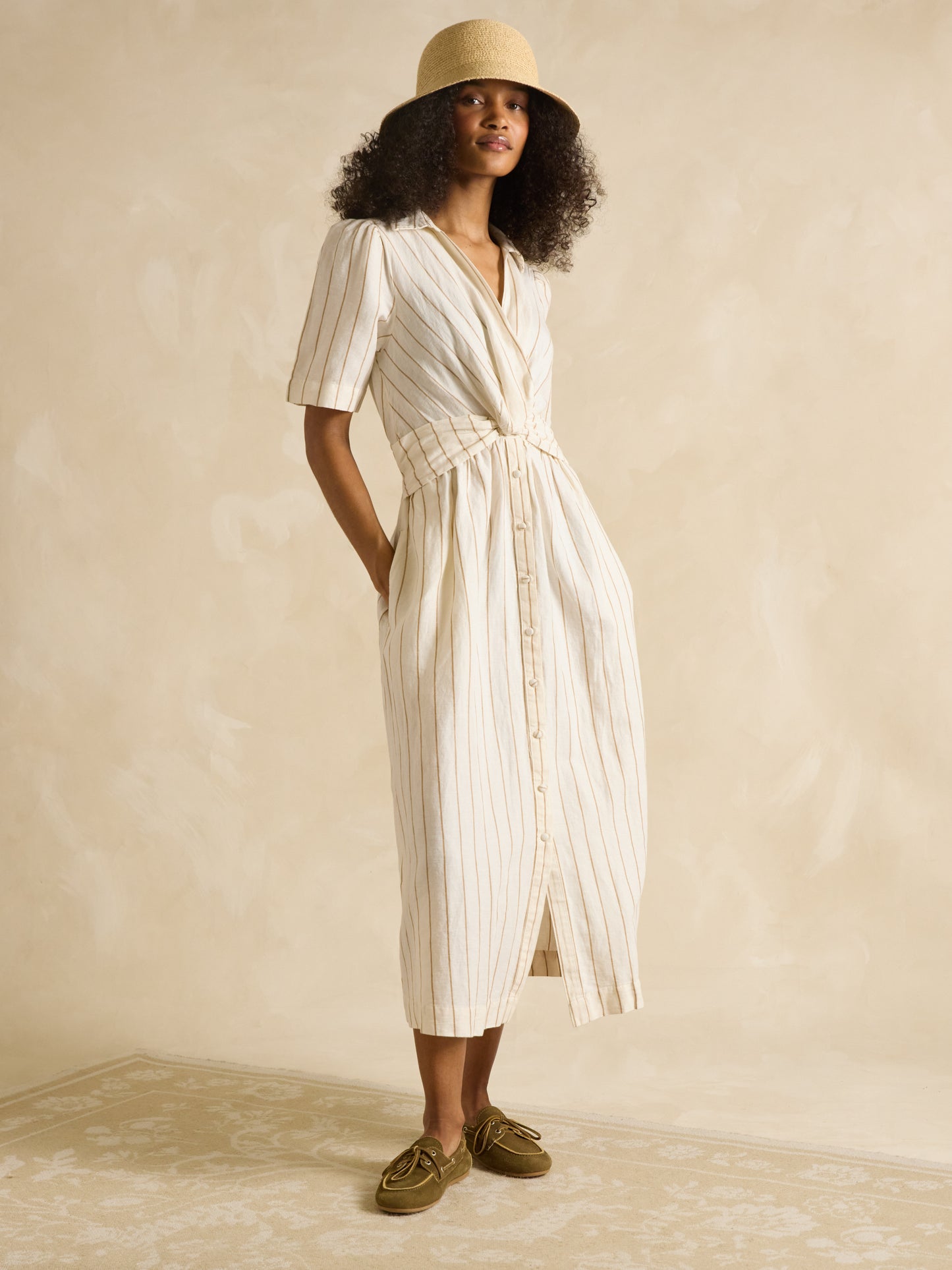 Joules Marina Knot Front Dress