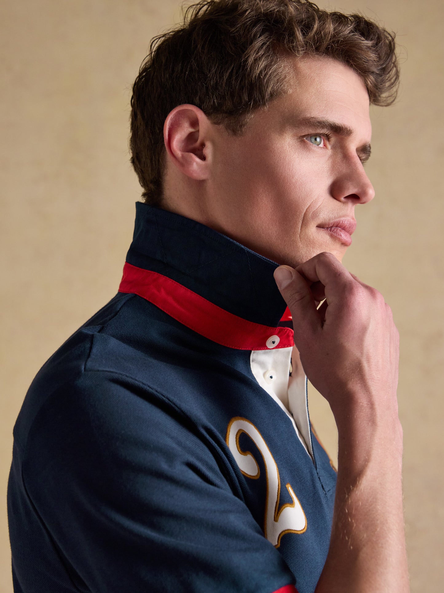 Joules Embellished Polo Shirt