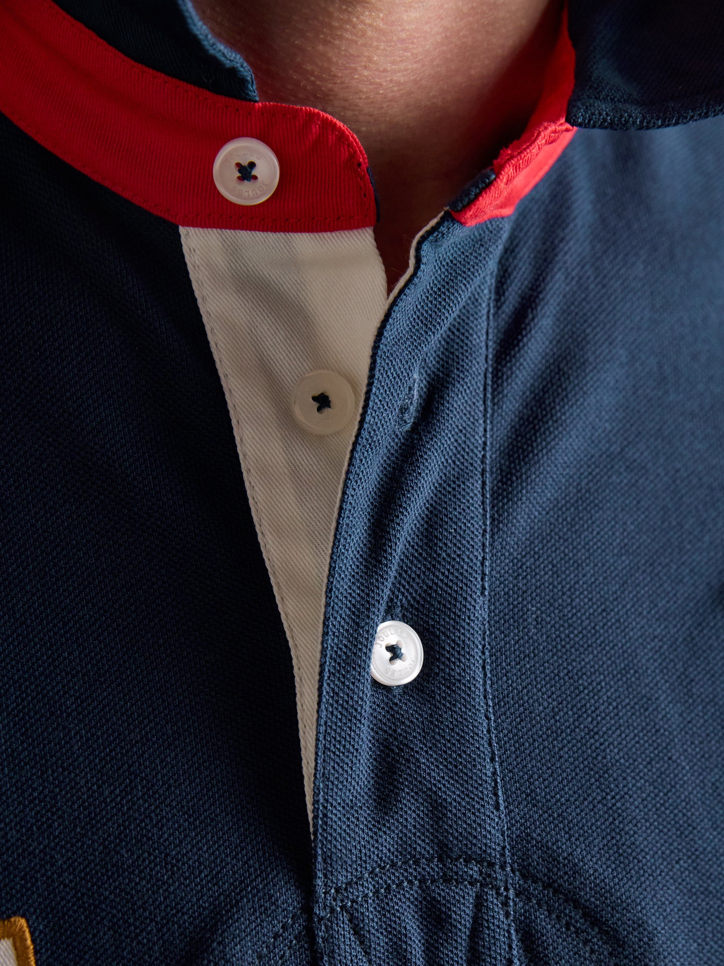 Joules Embellished Polo Shirt
