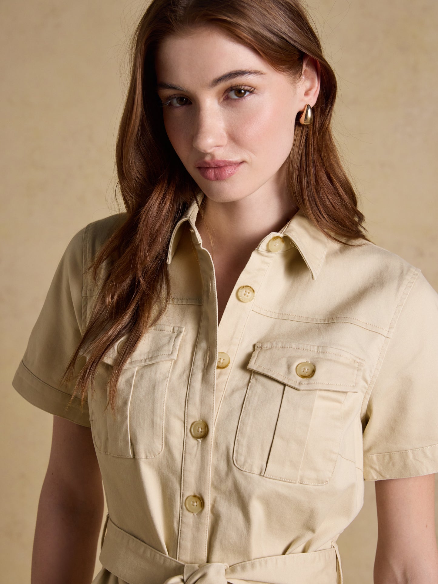 Joules Meredith Chino Dress