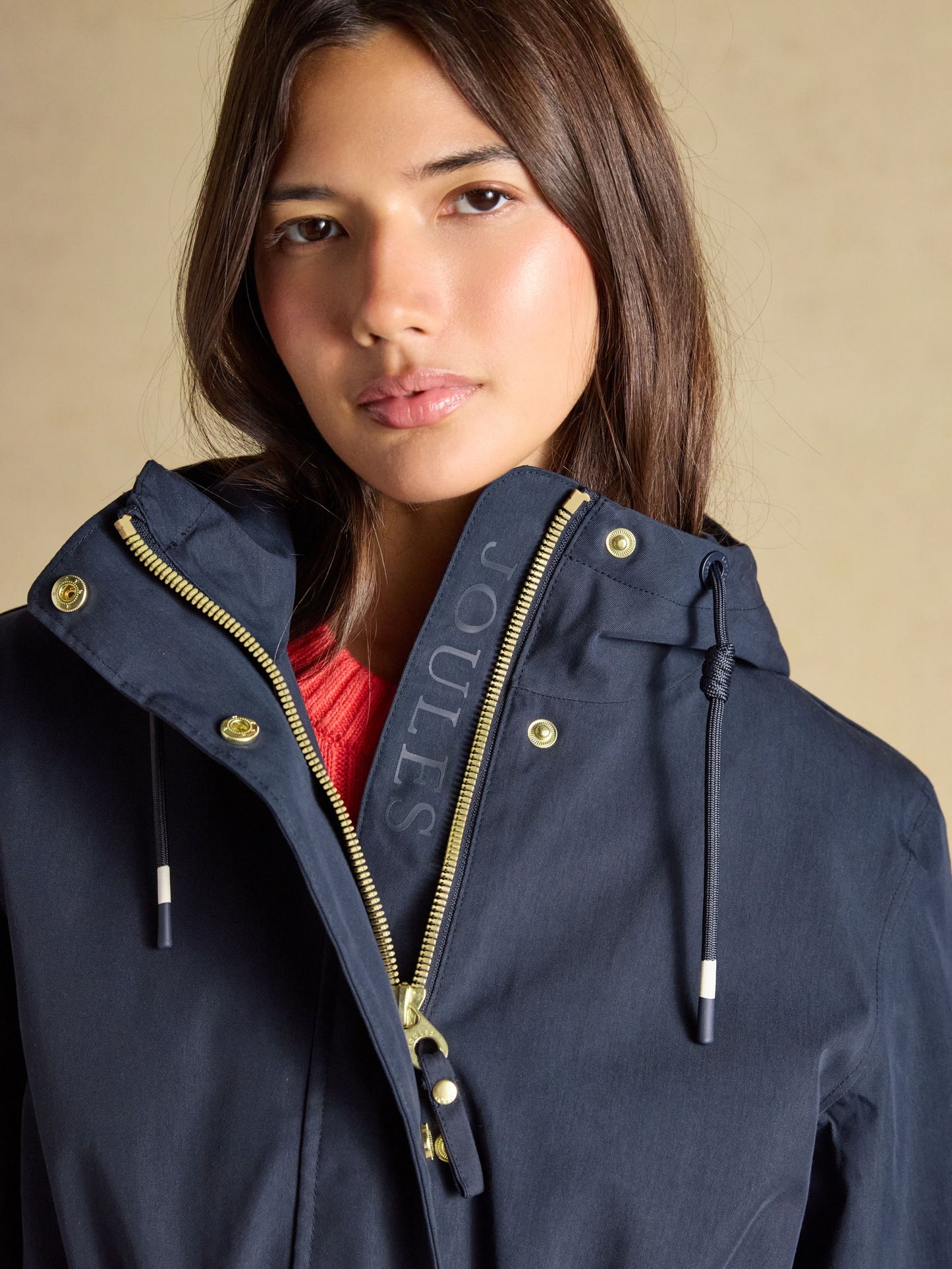 Joules Portwell Waterproof Raincoat with Hood