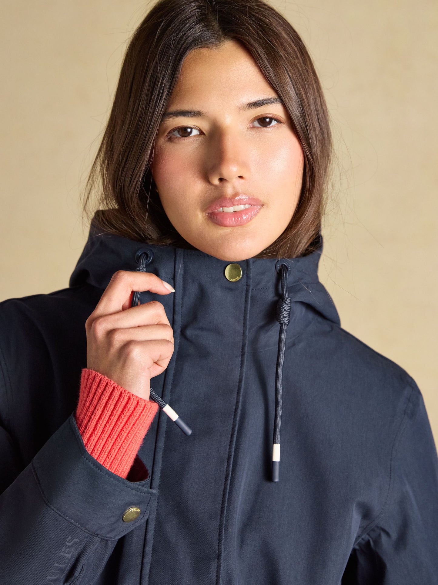 Joules Portwell Waterproof Raincoat with Hood
