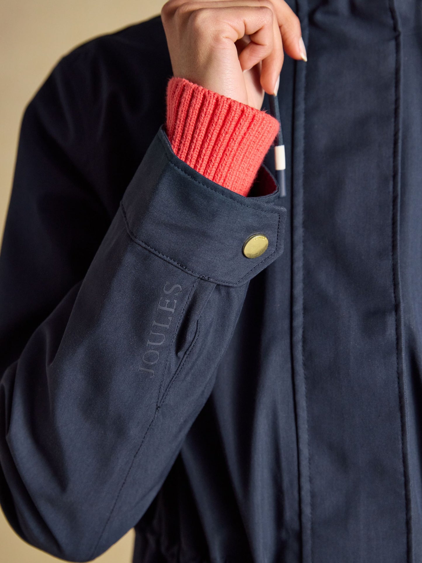Joules Portwell Waterproof Raincoat with Hood
