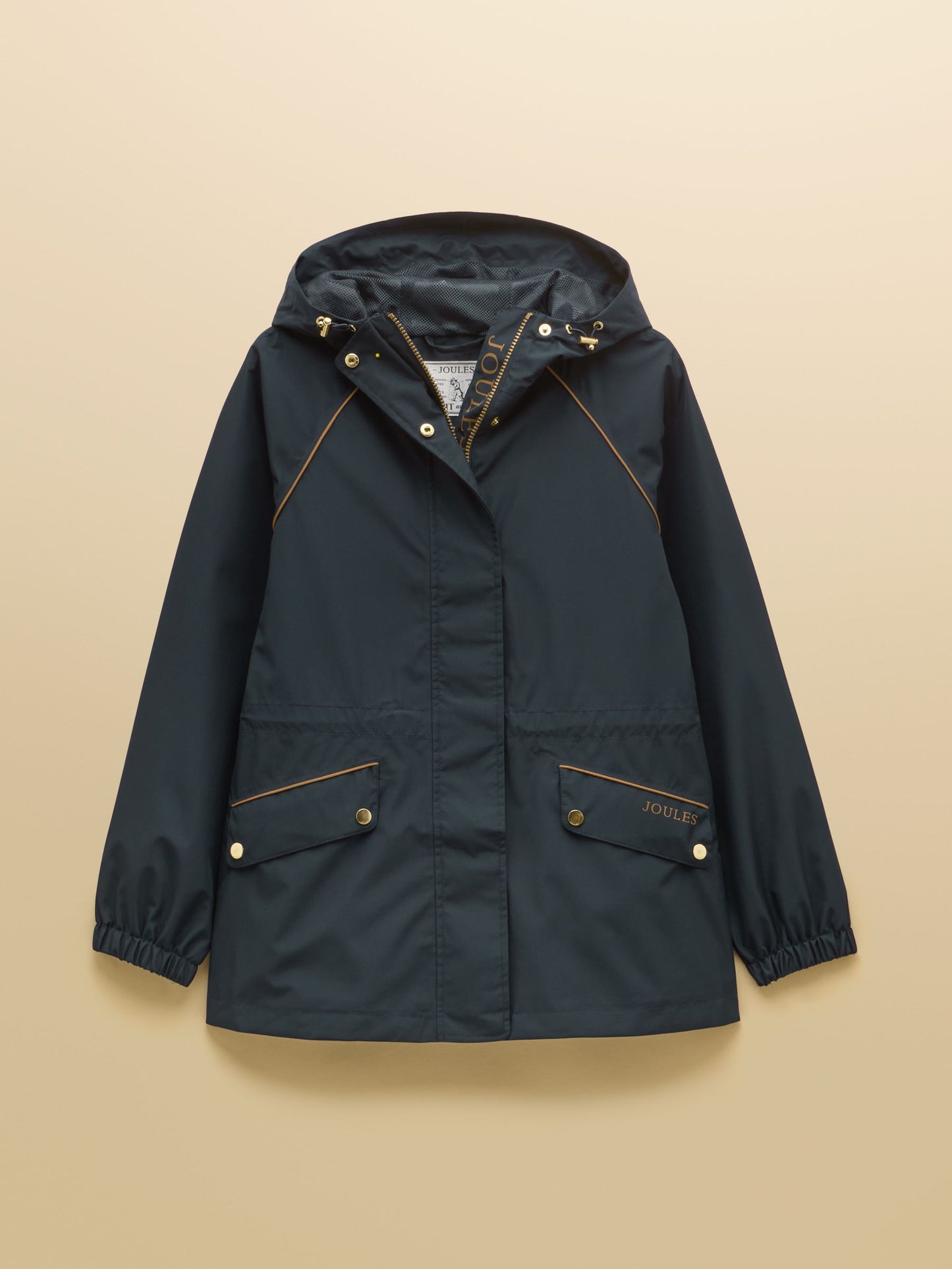 Joules Everdry Waterproof Packable Raincoat With Hood