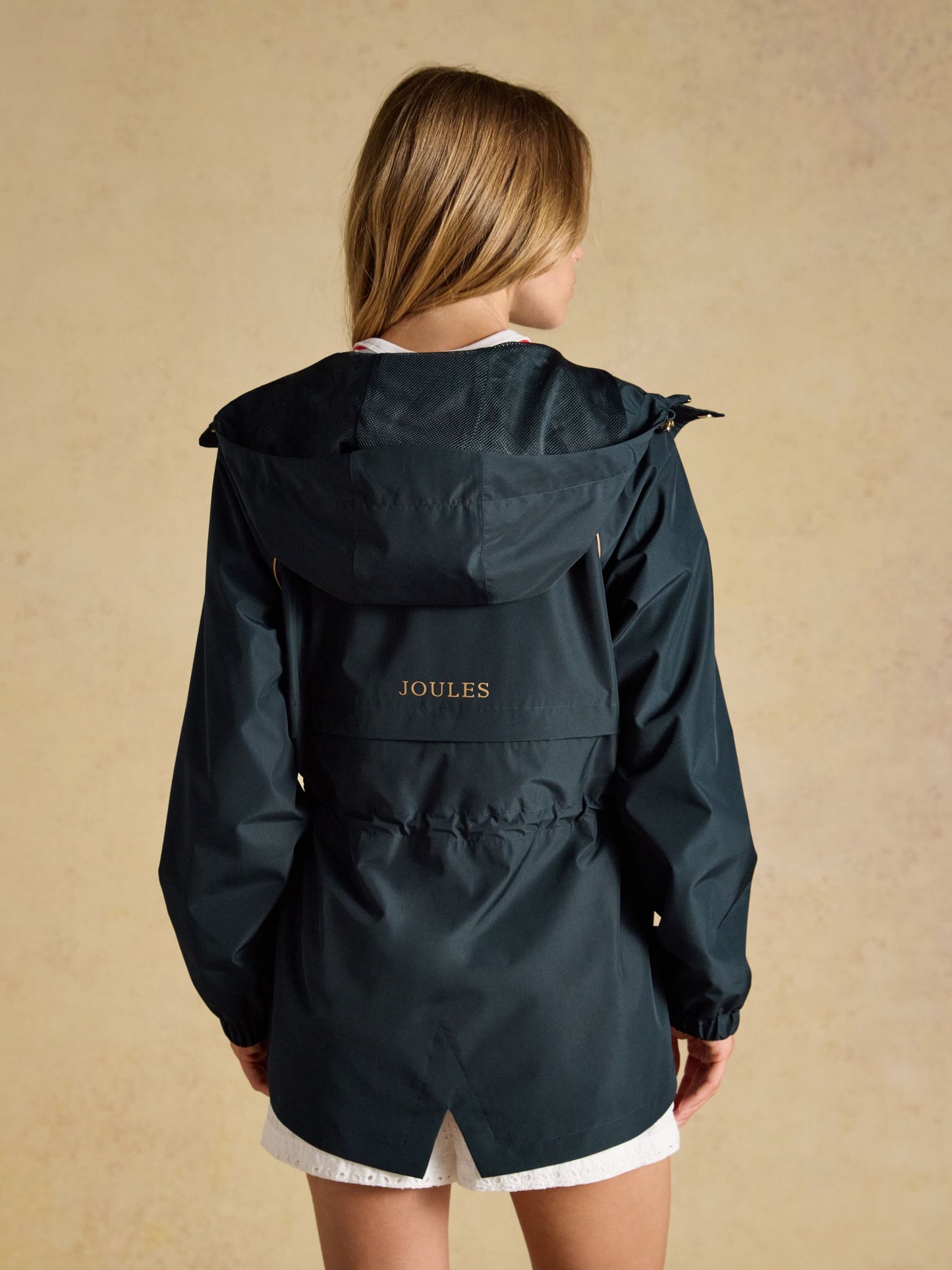 Joules Everdry Waterproof Packable Raincoat With Hood