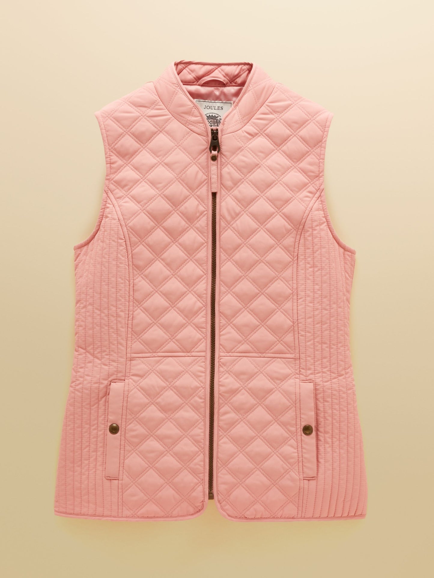 Joules Minx Showerproof Diamond Quilted Gilet