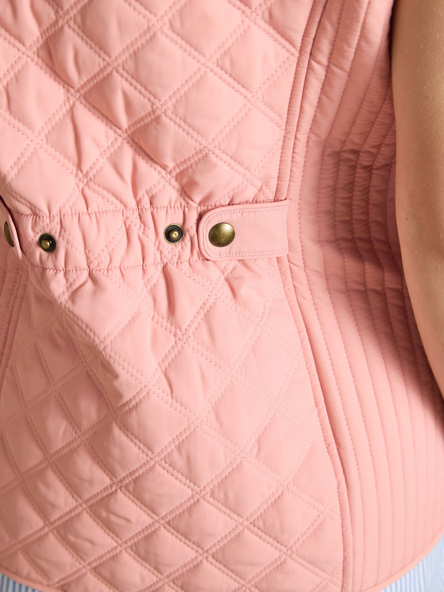 Joules Minx Showerproof Diamond Quilted Gilet