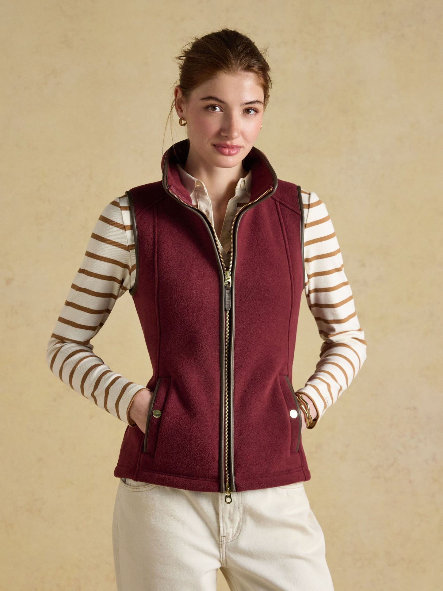 Joules Womens Heritage Fleece Gilet