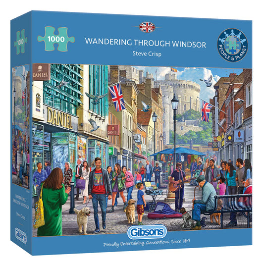 Gibsons Wandering Through Windsor 1000 Piece Jigsaw Puzzle