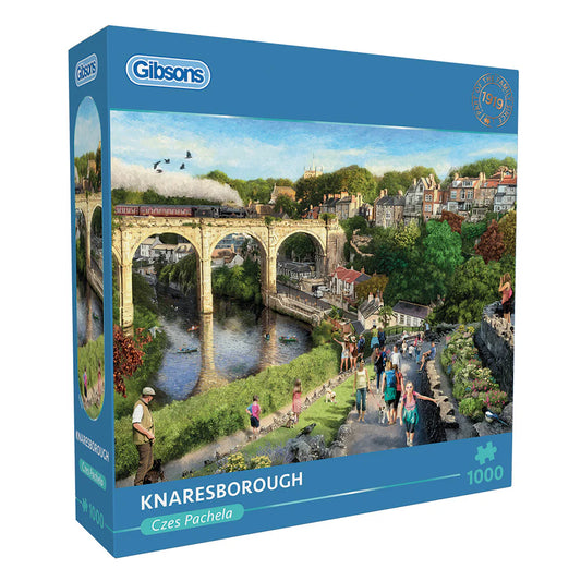 Gibsons Knaresborough 1000 Piece Jigsaw Puzzle