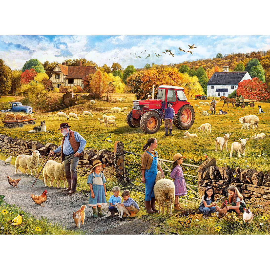 Gibsons Happy Harvest 1000pc