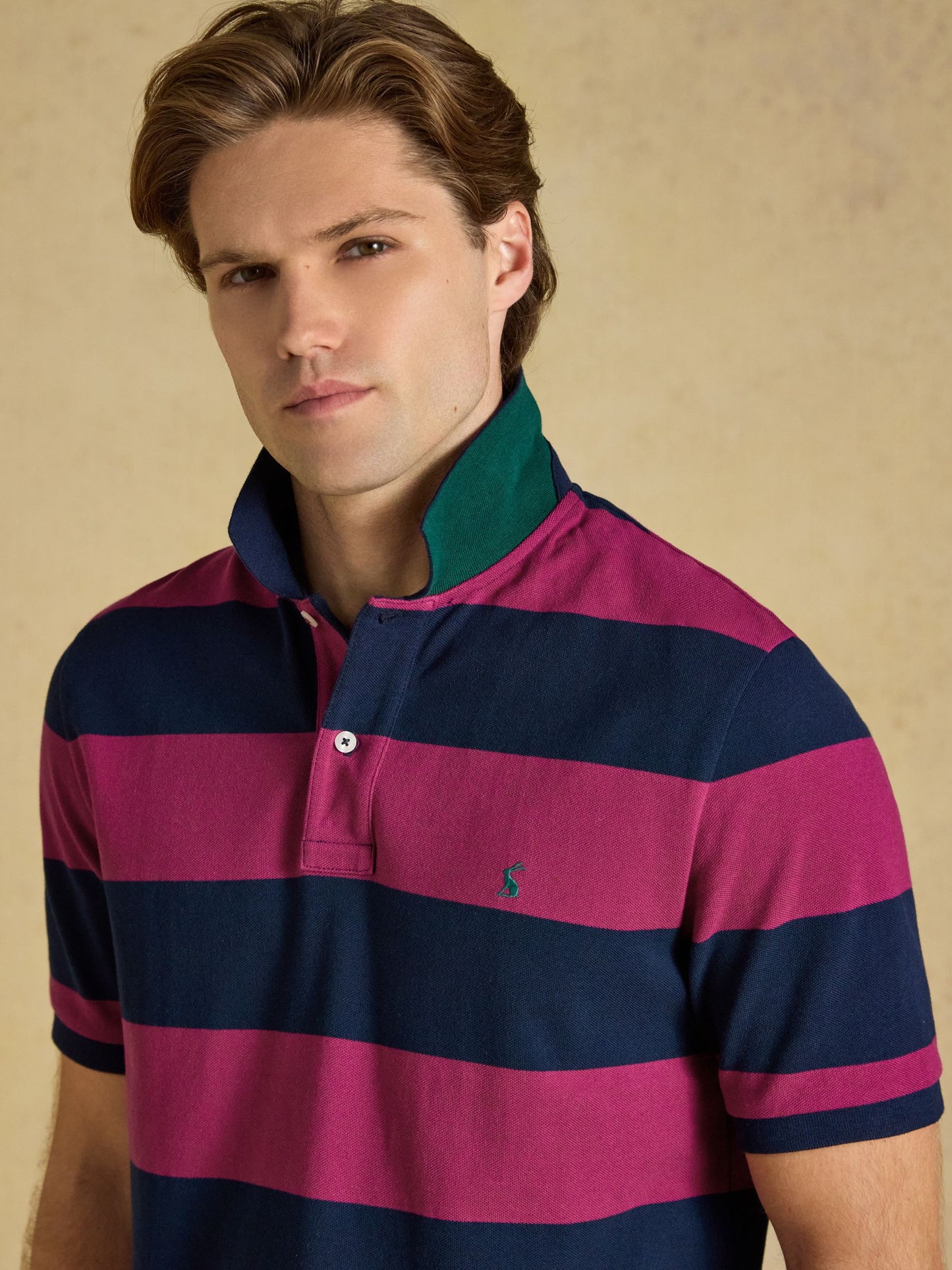 Joules Woody Stripe Polo Shirt