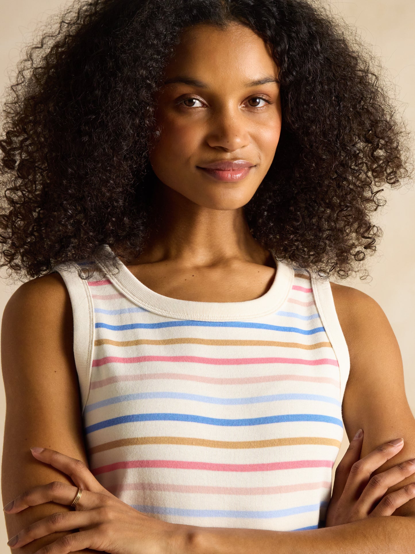 Joules Harbour Striped Jersey Vest