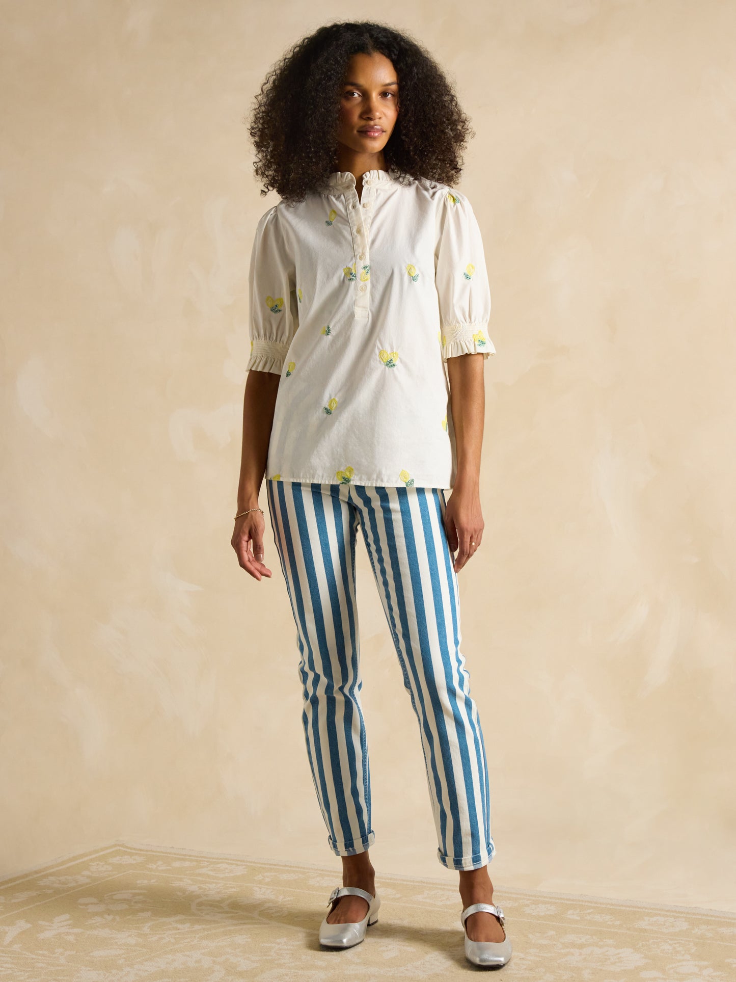 Joules Elle Frill Blouse