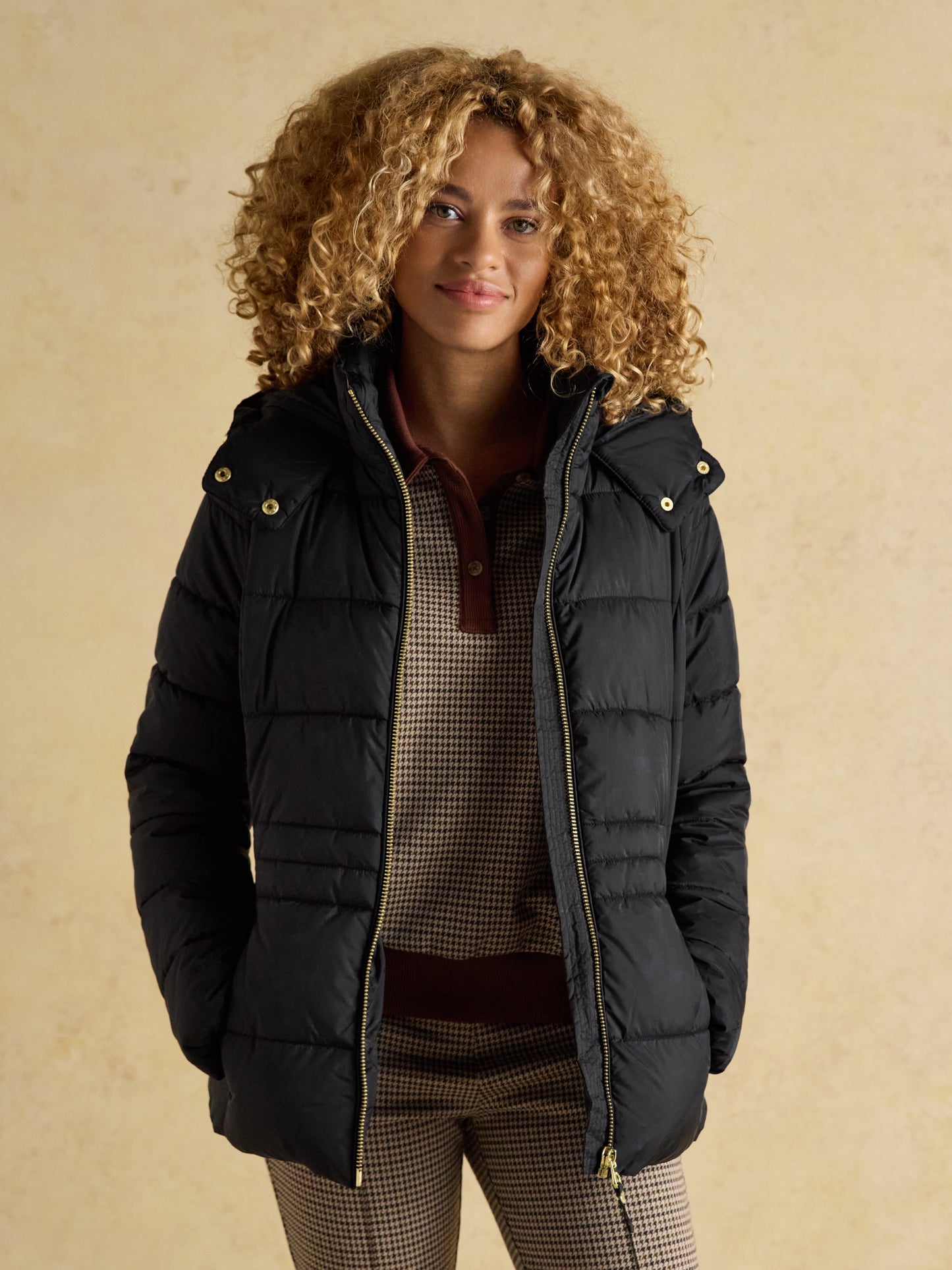 Joules Hadlow Showerproof Padded Coat with Hood