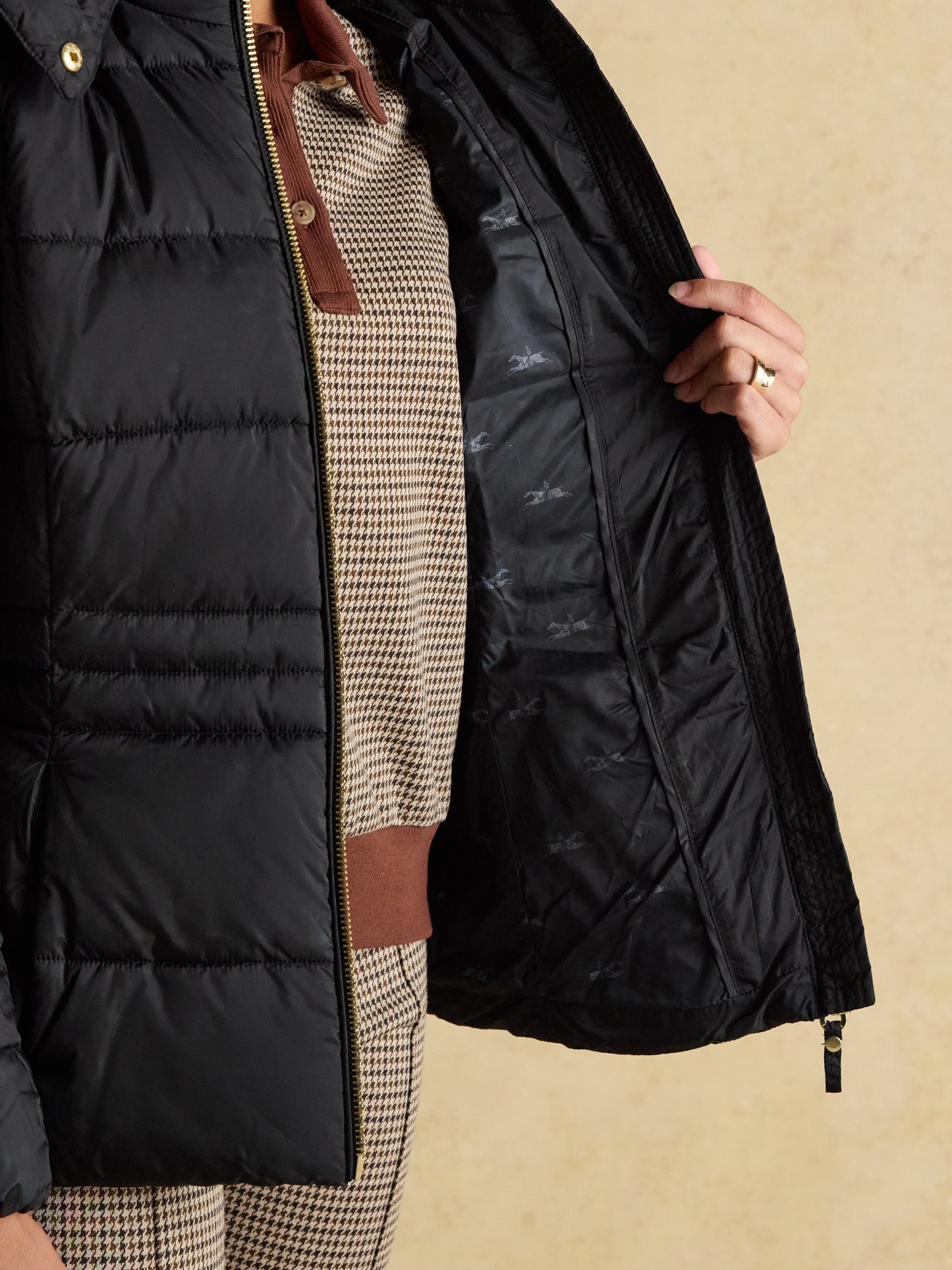 Joules Hadlow Showerproof Padded Coat with Hood