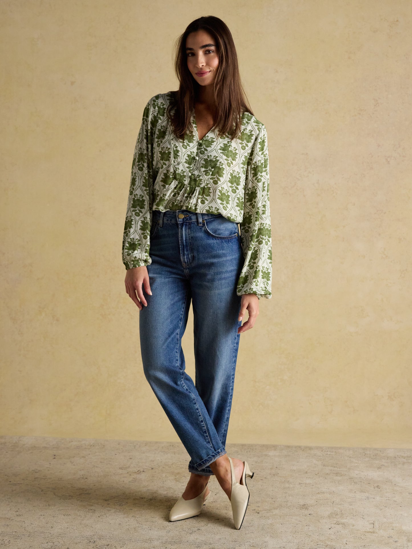 Joules Ava Popover Blouse