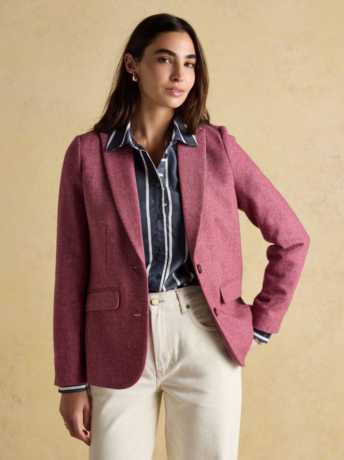 Joules Aspley Wool Rich Tweed Blazer