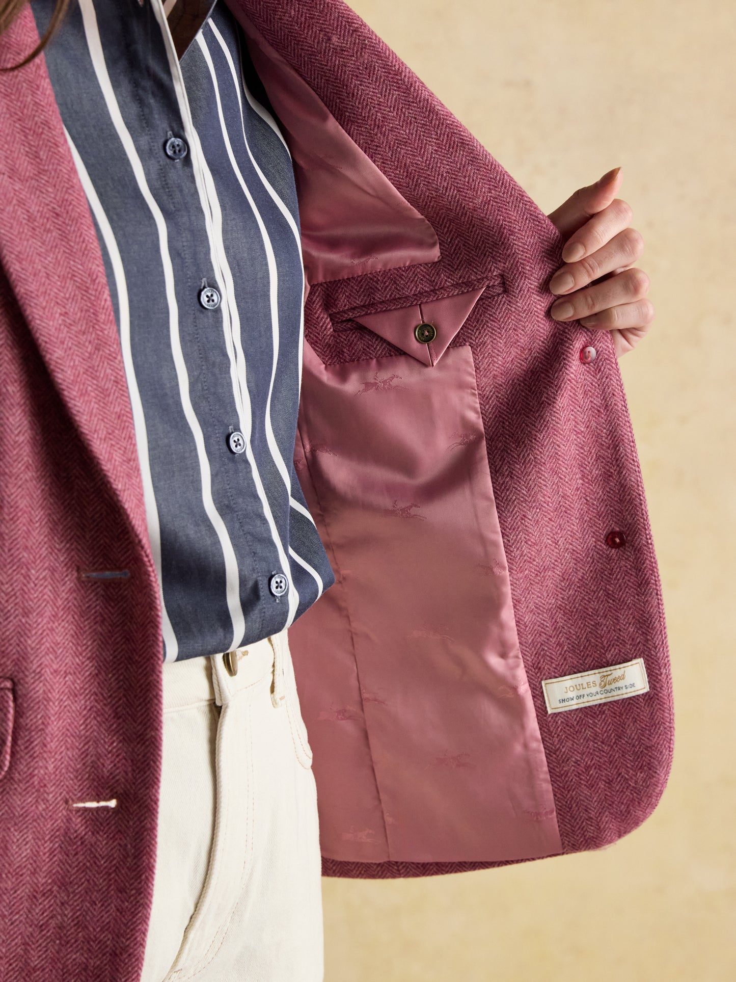 Joules Aspley Wool Rich Tweed Blazer