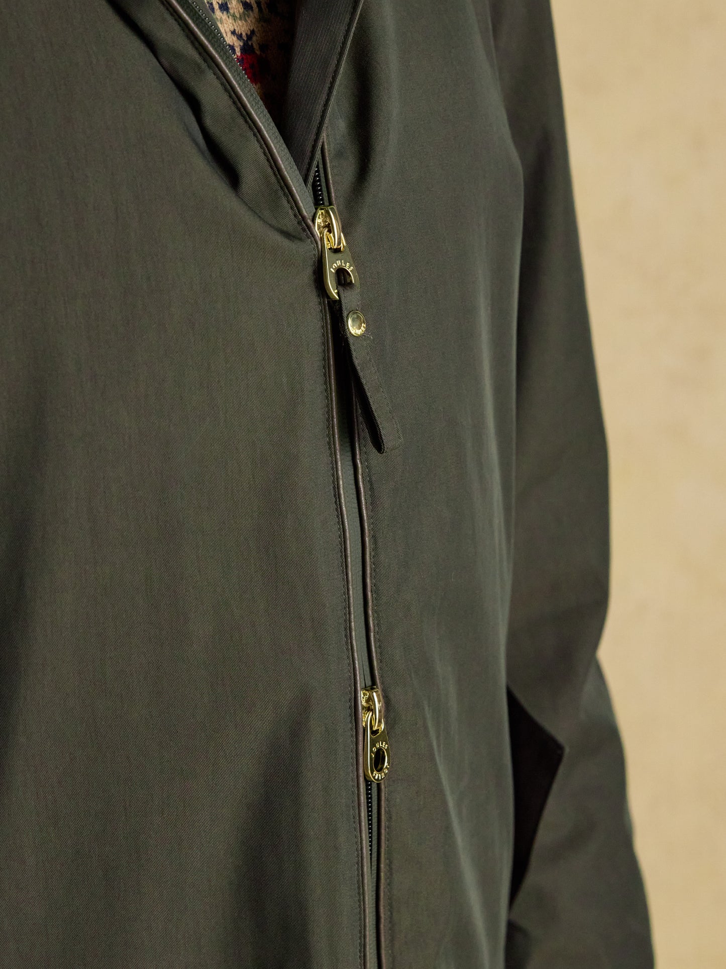 Joules Coverall Oversized Fleece Lined Waterproof Coat