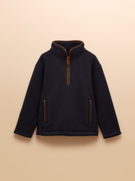 Joules Kids Heritage Quarter Zip Fleece