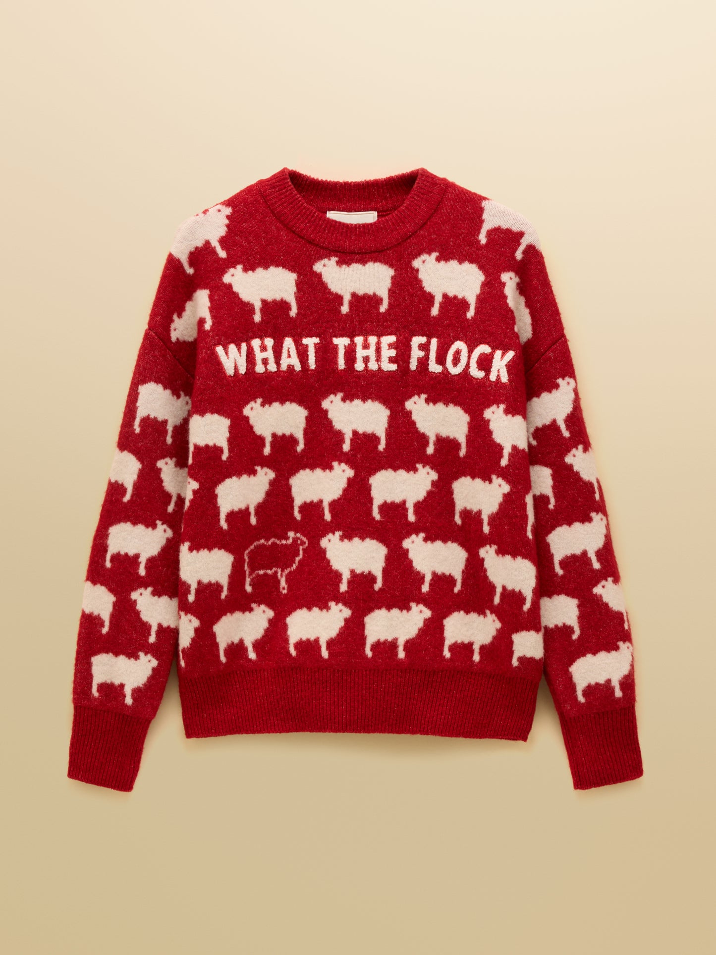 Joules 'What The Flock' Knitted Jumper