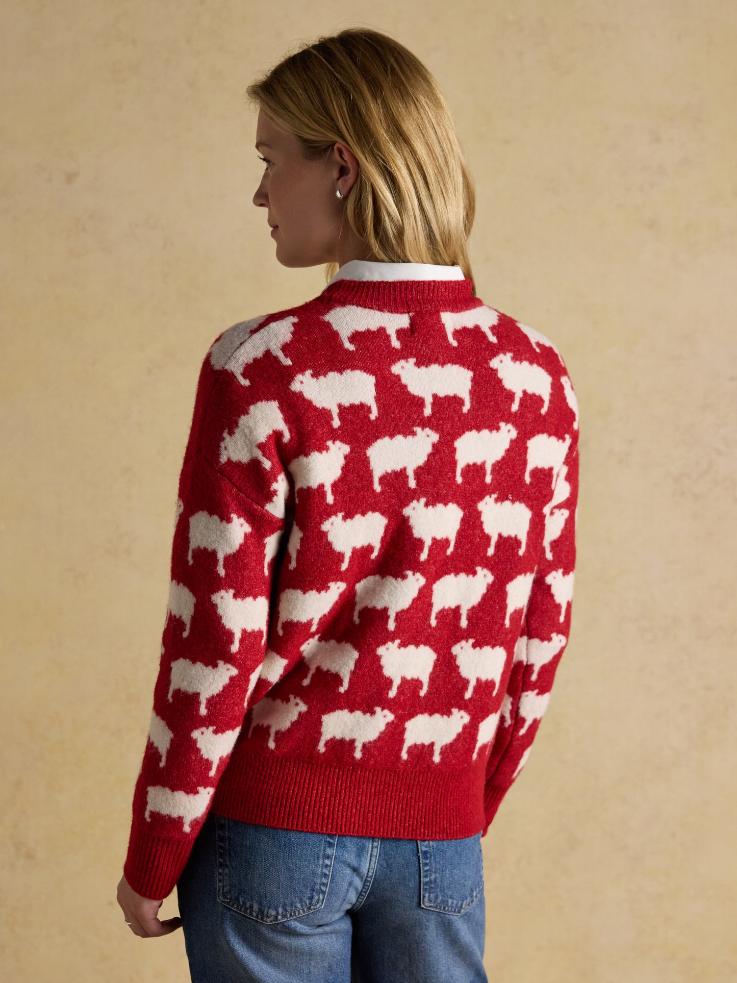 Joules 'What The Flock' Knitted Jumper