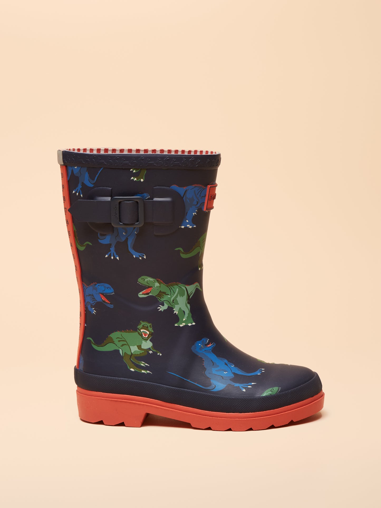 Joules Boys Printed Dinosaur Wellies